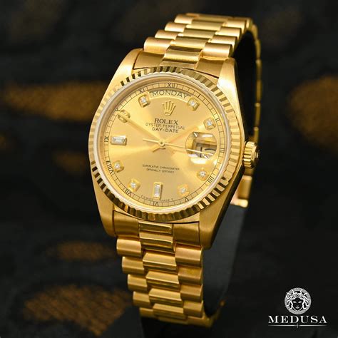 rolex en or